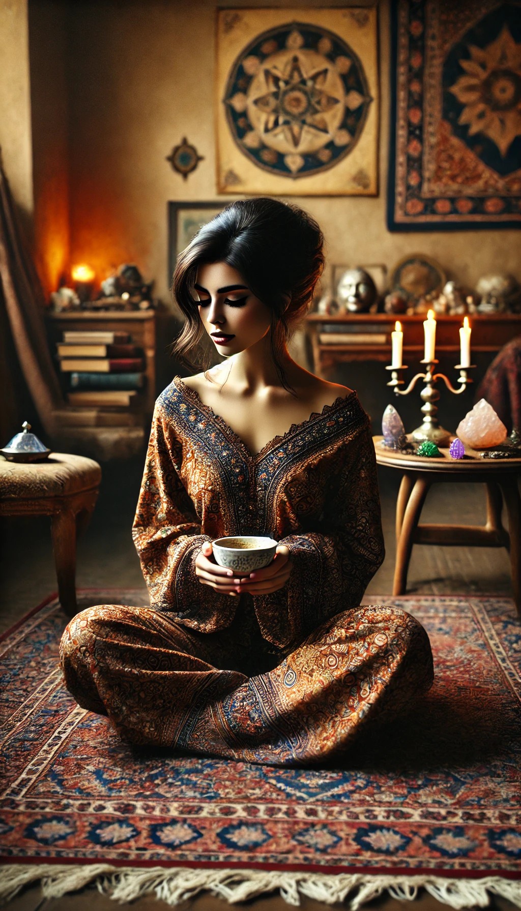 Traditional Coffee Setup